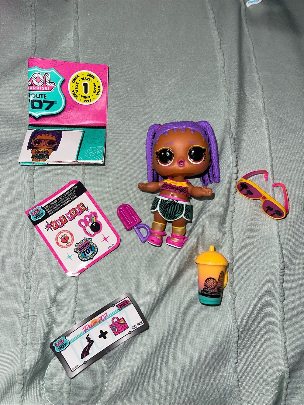 L.O.L. Surprise! Route 707 Wave 1 Rare Doll with Accessories Sunny Shores